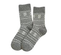 ZYKEJJDDAK 1 paire de chaussettes d'hiver chaudes en laine douce tricotée épaisse pour bottes pour femmes filles cadeaux thermiques pour femmes, gris clair, taille unique