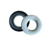 ZYKEJJDDAK 1 paire de coussinets de rechange en velours pour écouteurs