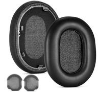ZYKEJJDDAK 1 paire de coussinets de rechange pour casque WH1000XM5 - Rembourrage en éponge confortable - En cuir protéiné résistant à la transpiration - Installation facile