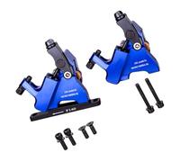 ZYKEJJDDAK 1 paire de freins à disque hydrauliques pour vélo de route, fil de tirage à disque d'huile, collier de serrage plat hydraulique, freins hydrauliques pour vélos