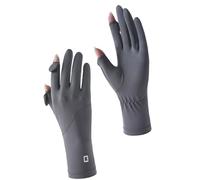 ZYKEJJDDAK 1 paire de mitaines de protection solaire pour écrans tactiles - Gants respirants pour femme et homme - Gants de course à pied