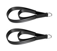 ZYKEJJDDAK 1 paire de sangles de pilates avec anneaux en D pour exercices de pilates et d'étirements à double boucle