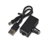 ZYKEJJDDAK Adaptateur d'alimentation USB vers 4 broches pour ventilateur PC 8 W CC 12 V Contrôle de vitesse avec tension élévateur et câble 2/3 voies inclus