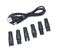 ZYKEJJDDAK Adaptateur de prise d'alimentation 5,5 x 2,1 mm mâle vers C8 femelle pour rasoir