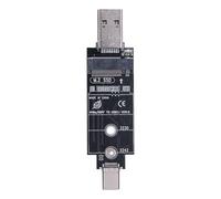 ZYKEJJDDAK Adaptateur USB double protocoles disques durs USB3.1 Gen 2 USB vers Solid States lecteur de disque pour 2280 2242