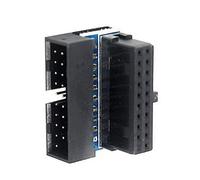 ZYKEJJDDAK Adaptateurs de carte mère USB 3.0 à angle droit pour sélection de version A/B non pilote nécessaire