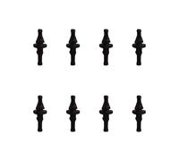 ZYKEJJDDAK Amortisseurs de vibrations de ventilateur sans outils en caoutchouc pour systèmes de refroidissement PC, conception universelle, pas de vis, clous en caoutchouc