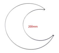 ZYKEJJDDAK Attrape-rêves en métal fait à la main pour couronne de mariage à suspendre