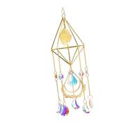ZYKEJJDDAK Attrape-soleil en cristal - Carillon à suspendre - Prismes - Attrape-lumière - Décoration de jardin - Décoration d'intérieur - Ornements en cristal véritable