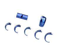 ZYKEJJDDAK Bagues de comptage numériques pour pratique religieuse, suivi de fitness, étanche, avec anneaux interchangeables, application intégrée avec compteur de pratique spirituelle