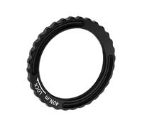 ZYKEJJDDAK Bagues de vélo en métal pour écrous de vélo de route, anneaux centraux légers pour améliorer le centre du vélo de frein à disque