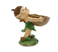 ZYKEJJDDAK Baignoire à suspendre pour perruches et perruches - Grande mangeoire - Abreuvoir - Nourriture pour oiseaux - Sculpture de jardin