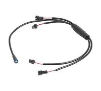 ZYKEJJDDAK Câble adaptateur de lumière résistant aux vibrations pour scooters, configurations simples, compacts, améliore la visibilité nocturne, pièce de rechange pour éclairage de trottinette