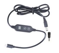 ZYKEJJDDAK Câble adaptateur USB C PD65W avec embouts remplaçables pour imprimantes à lumières LED 3 A Sortie réglable Cordon d'alimentation USB C