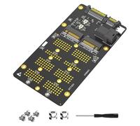 ZYKEJJDDAK Carte adaptateur double usage LPF1222 vers SATA3 et SFF 8643 pour transfert de données rapide et extension de stockage