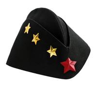 ZYKEJJDDAK Chapeau de capitaine de marin, chapeau d'hôtesse de l'air, parfait pour les amateurs de jeux de rôle et d'événements à thème, Halloween, jeu de rôle, chapeau de danse respirant