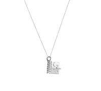 ZYKEJJDDAK Collier avec album photo ouvrable pour amant des vœux d'amour - Bijou unique pour les amateurs de lecture, SizeApprox.455cm/17.711.97, Cuivre, Pas de gemme