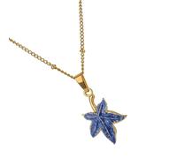ZYKEJJDDAK Collier avec pendentif en forme d'étoile de mer tendance et réglable pour ajouter un charme tendance à n'importe quel, Size Approx. 0.59x0.63inch1.5x1.6cm, Acier inoxydable, Pas de gemme