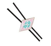 ZYKEJJDDAK Collier bolotie élégant à motif floral vintage avec pendentif en cuir Western Cordon réglable, 100cm, Métal