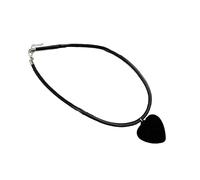 ZYKEJJDDAK Collier sophistiqué en forme de cœur qui améliore votre look et convient pour une élégance quotidienne, 40 cm, Flocage, Pas de gemme