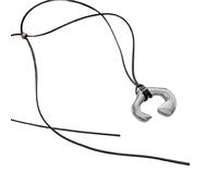 ZYKEJJDDAK Collier tendance avec pendentif irrégulier en résine - Bijou tendance pour ajouter une touche à n'importe quelle pièce, 81cm, Résine, Pas de gemme