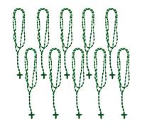 ZYKEJJDDAK Collier unique fait à la main en forme de croix - Couleurs vives - Accessoire de cou, SizeApprox.68.6cm/27inches, Nylon, Pas de gemme