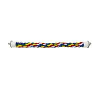 ZYKEJJDDAK Corde en coton pour oiseaux, perchoir, support d'escalade pour petits oiseaux, cacatoès, joues vertes, aras africains