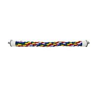 ZYKEJJDDAK Corde en coton pour oiseaux, perchoir, support d'escalade pour petits oiseaux, cacatoès, joues vertes, aras africains