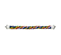 ZYKEJJDDAK Corde en coton pour oiseaux, perchoir, support d'escalade pour petits oiseaux, cacatoès, joues vertes, aras africains