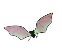 ZYKEJJDDAK Costume d'aile de chauve-souris pour fille et femme - Costume d'Halloween pour anniversaire, Noël, bal masqué