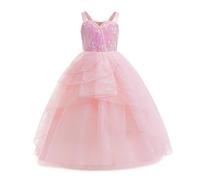 ZYKEJJDDAK Costume de princesse inspiré du film Robe de princesse pour Halloween, cosplay, fête en tulle à bulles