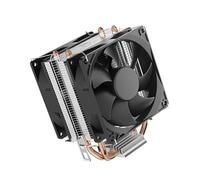 ZYKEJJDDAK Double ventilateur silencieux de refroidissement 12 V 4 broches en cuivre dissipateur thermique CPU pour LGA 775 1700 1851 115X 1200 ventilateur PC de jeu