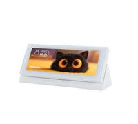 ZYKEJJDDAK Écran secondaire USB de 4,6 pouces pour ordinateur CPU GPU Affichage intelligent Écran externe Accessoires de moniteur vidéo dynamique