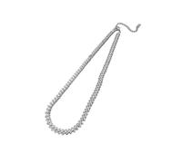 ZYKEJJDDAK Élégant collier à pointes de blé avec un design simple en or/acier pour un usage quotidien ou spécial, 46cm, Acier titane, Pas de gemme