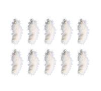 ZYKEJJDDAK Lot de 10 recharges de breloques colorées pour soulager l'ennui des chats