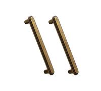 ZYKEJJDDAK Lot de 2 poignées de tiroir rétro robustes pour meubles professionnels - Poignée lisse - Installation simple pour la maison - Poignées de placard anciennes