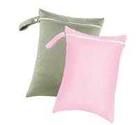 ZYKEJJDDAK Lot de 2 sacs de rangement multifonctions avec poignée pour yoga, gym, linge, couches, a