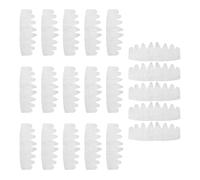 ZYKEJJDDAK Lot de 20 inserts respirants en polyester respirant pour le rangement et le voyage de casquette de baseball
