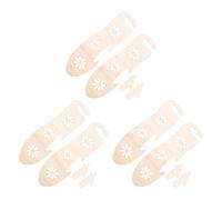 ZYKEJJDDAK Lot de 3 blocs en bois multifonctions pour gants et chaussettes offrant une polyvalence studio et un assemblage facile, taille unique, Comme décrit