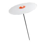 ZYKEJJDDAK Lot de 3 parapluies de jardinage à hauteur personnalisable, coupe-vent, auvents pour plantes en pot d'extérieur