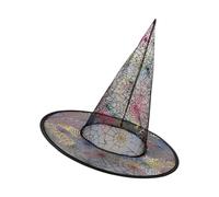 ZYKEJJDDAK Lot de 5 chapeaux de sorcière réglables de 33 cm pour adulte et enfant