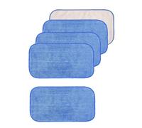 ZYKEJJDDAK Lot de 5 serviettes de nettoyage anti-rayures pour surfaces délicates et sols en verre