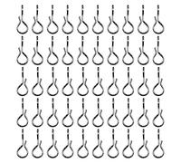 ZYKEJJDDAK Lot de 50 clips de changement de leurre rapide à clipser pour pêche à la mouche