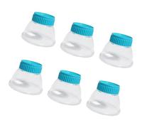 ZYKEJJDDAK Lot de 6 récipients de collection en ABS avec couvercle grossissant et lignes de mesure pour projets scolaires et recherche sur le terrain