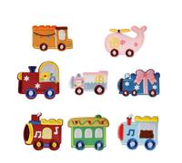 ZYKEJJDDAK Lot de 8 jolis jouets brodés à coudre ou à repasser sur les vêtements