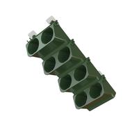 ZYKEJJDDAK Lot de 8 pots de fleurs muraux efficaces pour balcon, fleurs, légumes, plantes grasses