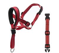 ZYKEJJDDAK Muselière en nylon pour chien avec sangle réglable