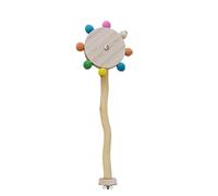 ZYKEJJDDAK Perchoir à oiseaux - Jouet à mâcher molaire pour le bec et les dents - Jouet à mâcher - Plusieurs tailles - Support pour cage