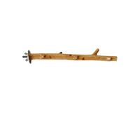 ZYKEJJDDAK Perchoir en bois naturel pour perroquets, conures, perruches, grattoir, jouet pour petits perroquets