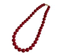 ZYKEJJDDAK Perles rondes multi-usages en verre naturel non traité pour bijoux élégants et élégants, 9.75x2.34in, Acier titane, Pas de gemme